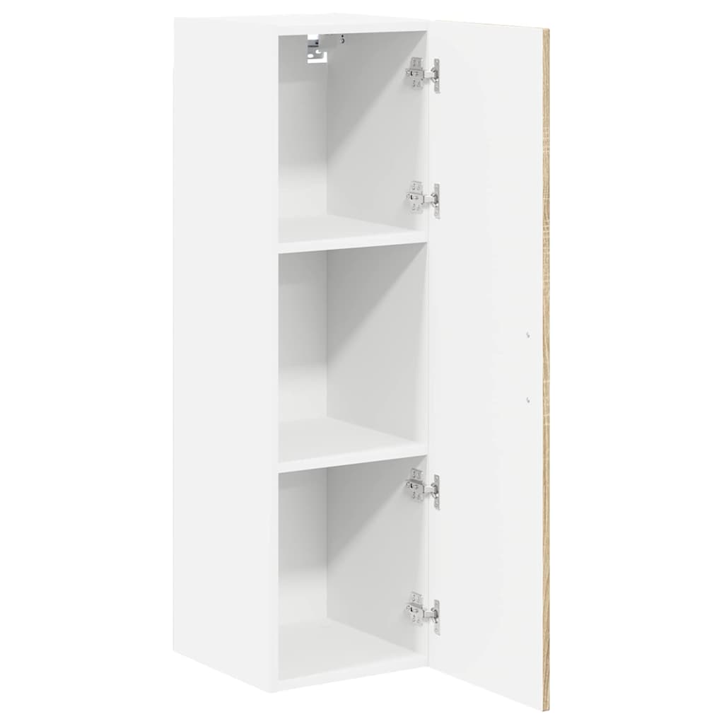 Wall Cabinet PORTO 2 pcs Sonoma Oak 30 x 31 x 80 cm