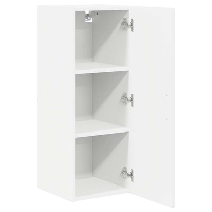 Wall Cabinet PORTO 2 pcs High Gloss White 30 x 31 x 80 cm