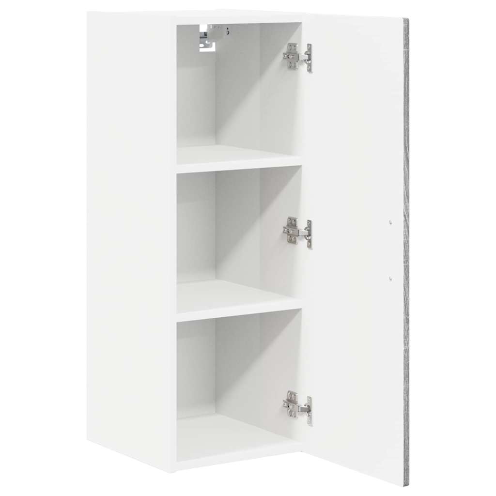 Wall Cabinet PORTO Grey Sonoma 30 x 31 x 80 cm Engineered Wood