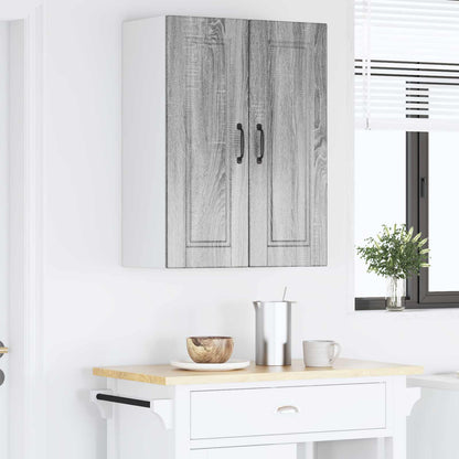 Wall Cabinet PORTO 2 pcs Grey Sonoma 30 x 31 x 80 cm