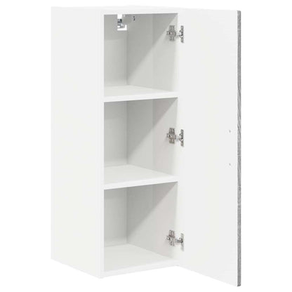 Wall Cabinet PORTO 2 pcs Grey Sonoma 30 x 31 x 80 cm
