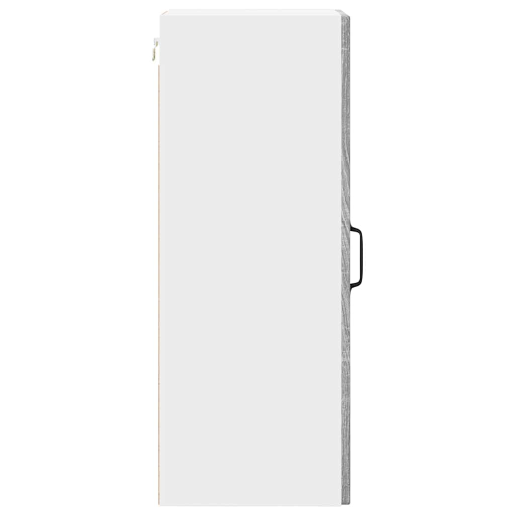 Wall Cabinet PORTO 2 pcs Grey Sonoma 30 x 31 x 80 cm