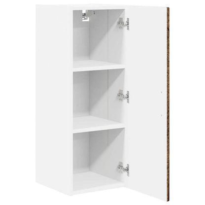 Wall Cabinet PORTO Old Wood 30 x 31 x 80 cm Engineered Wood