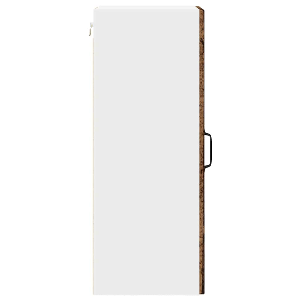 Wall Cabinet PORTO Old Wood 30 x 31 x 80 cm Engineered Wood