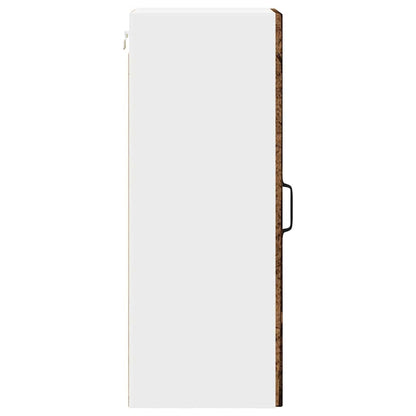 Wall Cabinet PORTO Old Wood 30 x 31 x 80 cm Engineered Wood