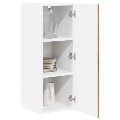 Wall Cabinet PORTO Artisan Oak 30 x 31 x 80 cm Engineered Wood
