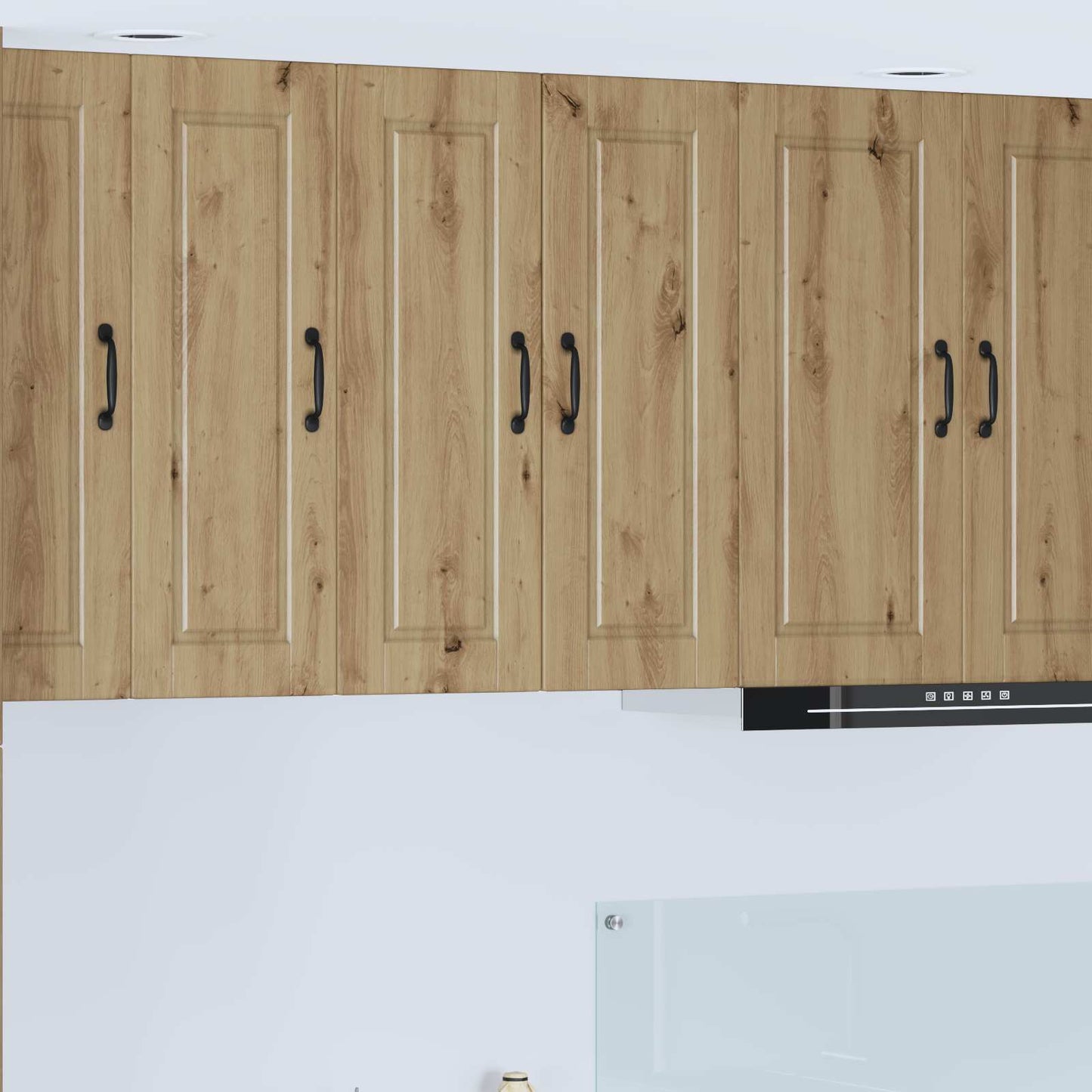 Wall Cabinet PORTO 2 pcs Artisan Oak 30 x 31 x 80 cm