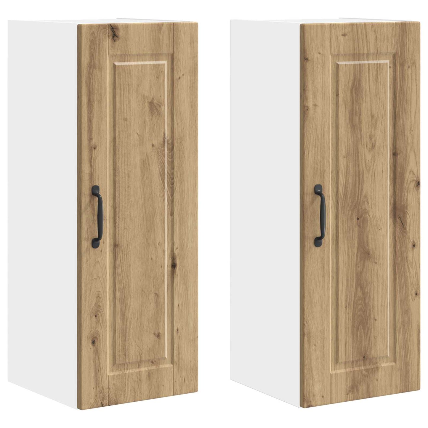 Wall Cabinet PORTO 2 pcs Artisan Oak 30 x 31 x 80 cm