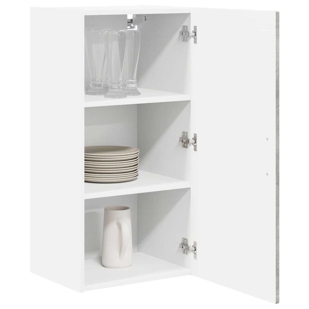 Wall Cabinet PORTO Concrete Grey 40 x 31 x 80 cm