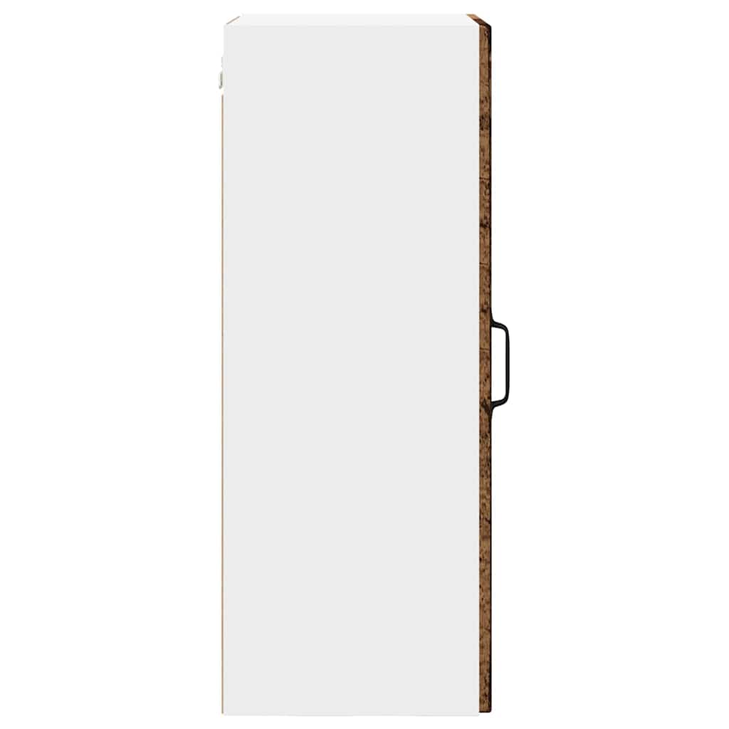 Wall Cabinet PORTO Old Wood 40 x 31 x 80 cm Engineered Wood