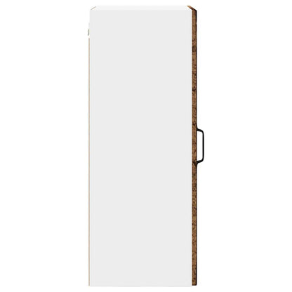 Wall Cabinet PORTO Old Wood 40 x 31 x 80 cm Engineered Wood