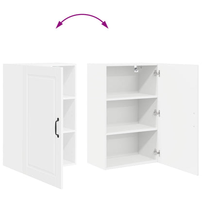 Wall Cabinet PORTO High Gloss White 50 x 31 x 80 cm