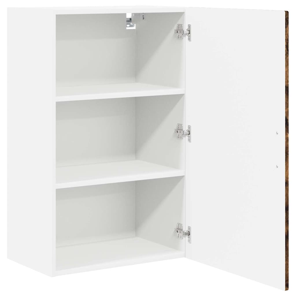 Wall Cabinet PORTO Smoked Oak 50 x 31 x 80 cm Engineered Wood