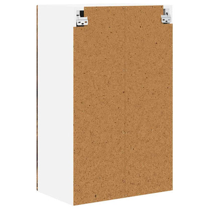 Wall Cabinet PORTO Smoked Oak 50 x 31 x 80 cm Engineered Wood