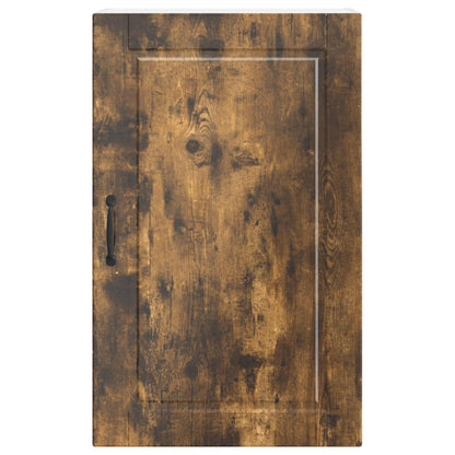 Wall Cabinet PORTO Smoked Oak 50 x 31 x 80 cm Engineered Wood
