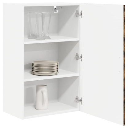 Wall Cabinet PORTO Smoked Oak 50 x 31 x 80 cm Engineered Wood