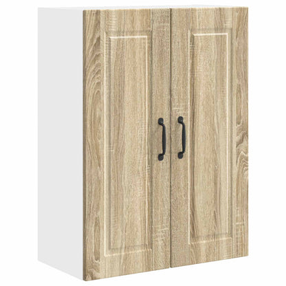 Wall Cabinet PORTO Sonoma Oak 60 x 31 x 80 cm Engineered Wood
