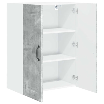 Wall Cabinet PORTO Concrete Grey 60 x 31 x 80 cm