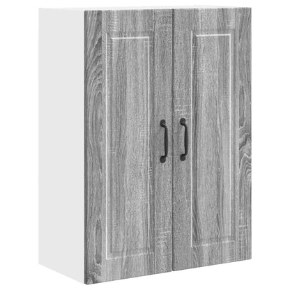 Wall Cabinet PORTO Grey Sonoma 60 x 31 x 80 cm Engineered Wood