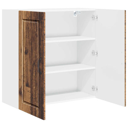 Wall Cabinet PORTO Old Wood 80 x 31 x 80 cm Engineered Wood