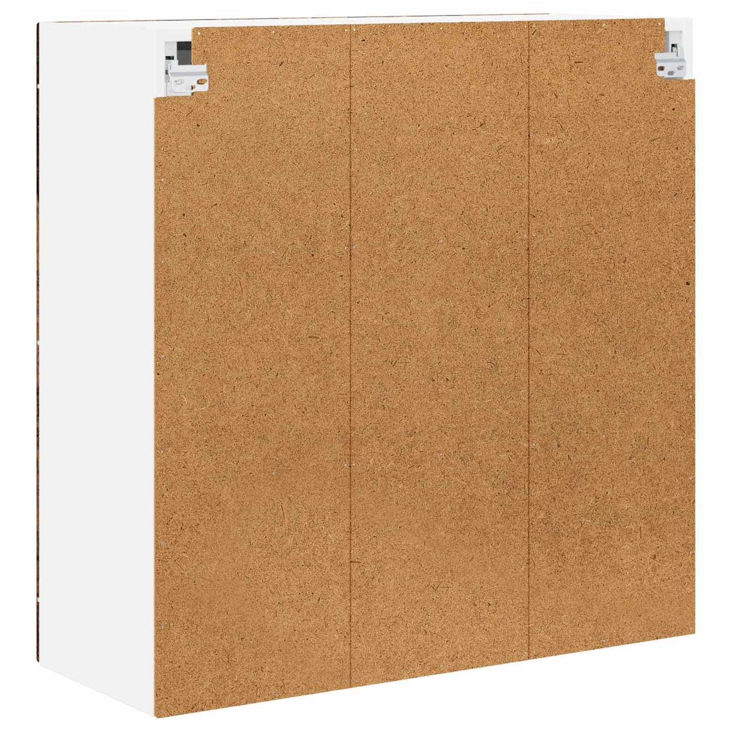 Wall Glass Cabinet PORTO Old Wood 80 x 31 x 80 cm
