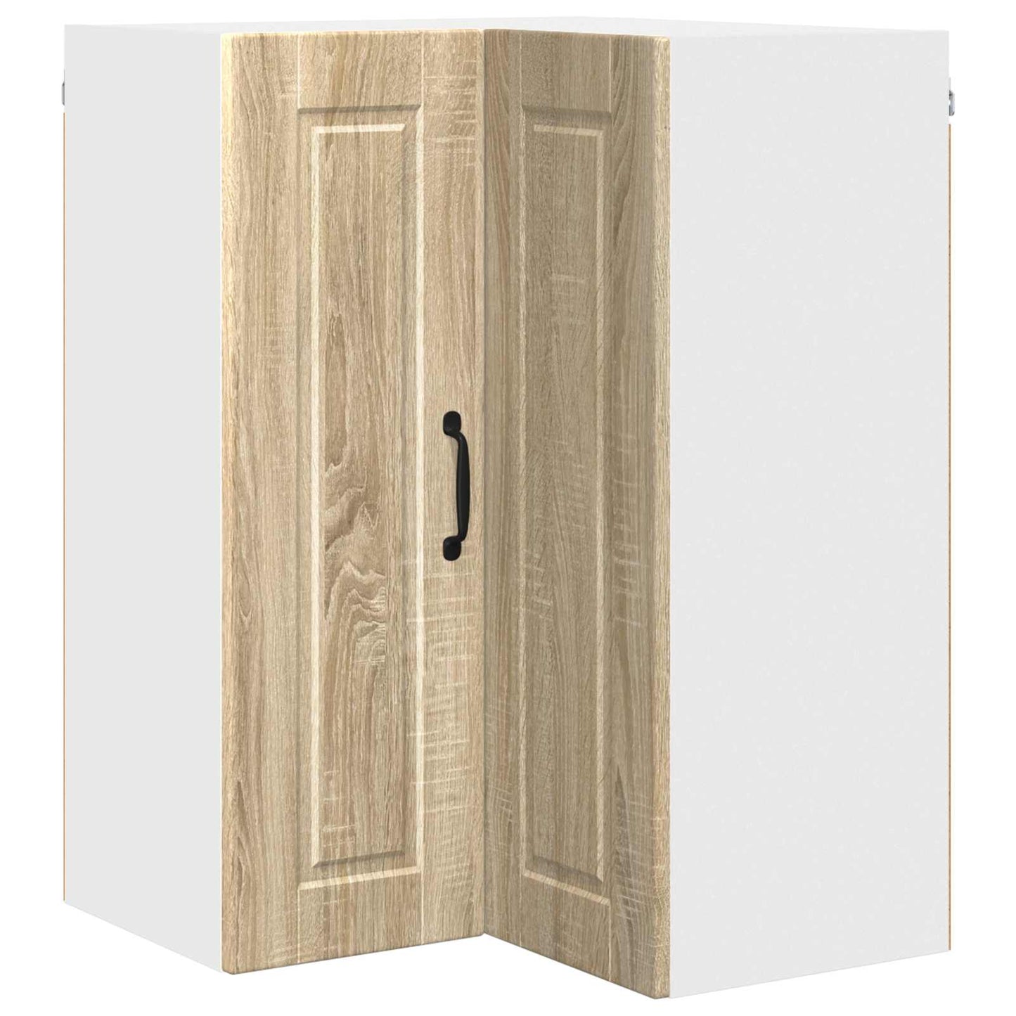 Wall Corner Cabinet PORTO Sonoma Oak 57 x 57 x 80 cm