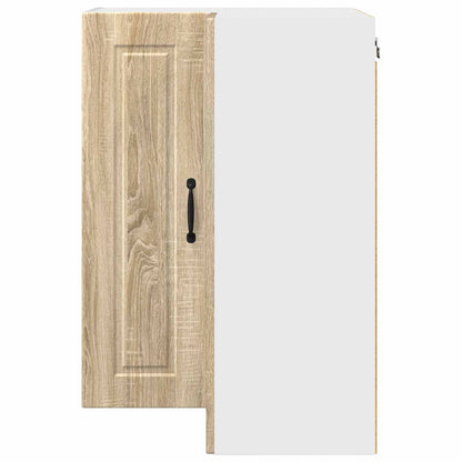 Wall Corner Cabinet PORTO Sonoma Oak 57 x 57 x 80 cm