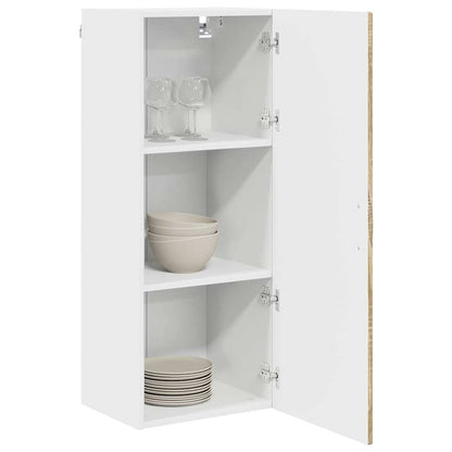 Wall Cabinet PORTO Sonoma Oak 40 x 31 x 100 cm Engineered Wood