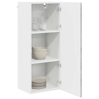 Wall Cabinet PORTO Concrete Grey 40 x 31 x 100 cm