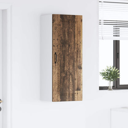 Wall Cabinet PORTO Old Wood 40 x 31 x 100 cm Engineered Wood