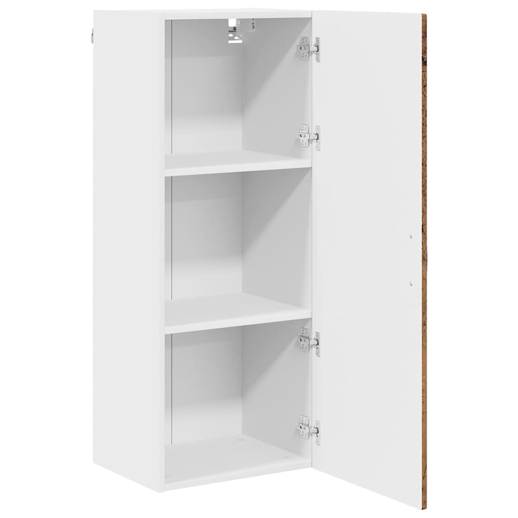 Wall Cabinet PORTO Old Wood 40 x 31 x 100 cm Engineered Wood