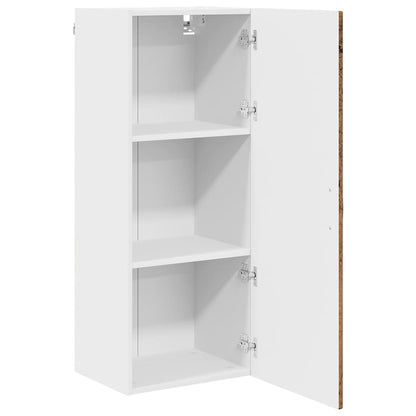 Wall Cabinet PORTO Old Wood 40 x 31 x 100 cm Engineered Wood
