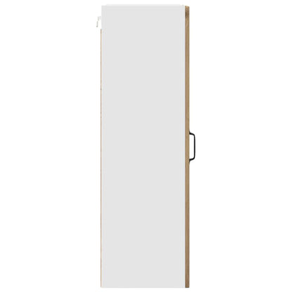 Wall Cabinet PORTO Artisan Oak 40 x 31 x 100 cm Engineered Wood