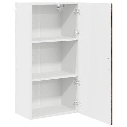 Wall Cabinet PORTO Smoked Oak 50 x 31 x 100 cm Engineered Wood