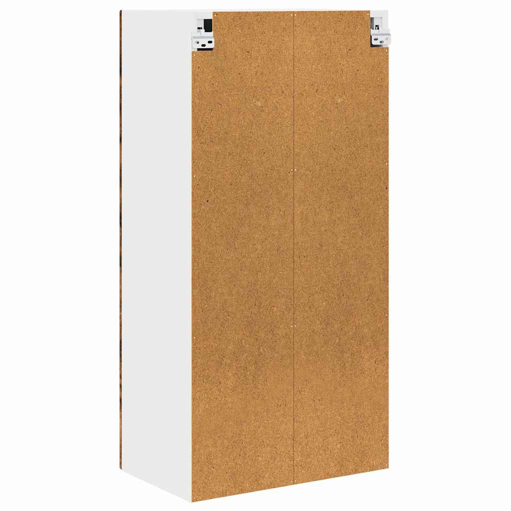 Wall Cabinet PORTO Smoked Oak 50 x 31 x 100 cm Engineered Wood