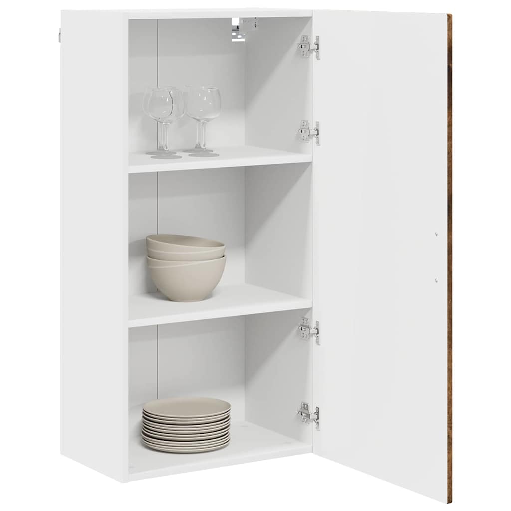 Wall Cabinet PORTO Smoked Oak 50 x 31 x 100 cm Engineered Wood
