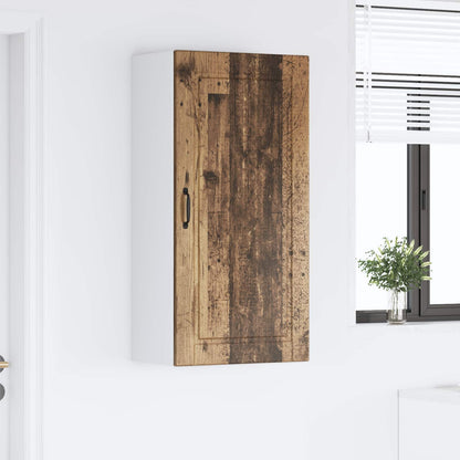 Wall Cabinet PORTO Old Wood 50 x 31 x 100 cm Engineered Wood