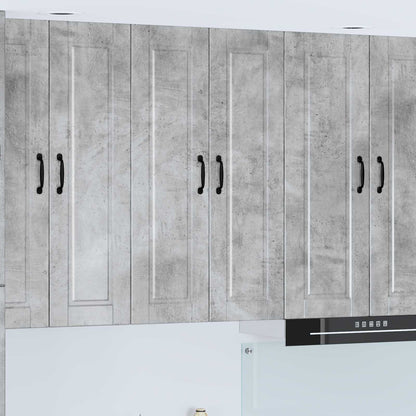 Wall Cabinet PORTO Concrete Grey 60 x 31 x 100 cm