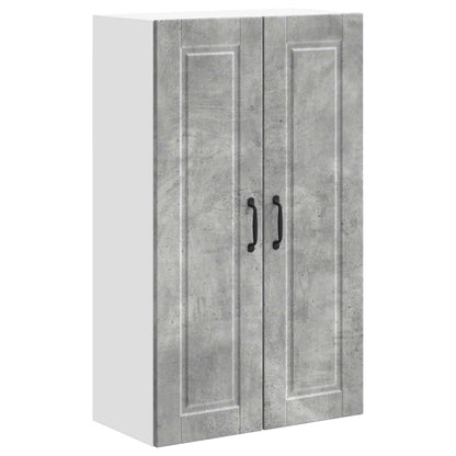 Wall Cabinet PORTO Concrete Grey 60 x 31 x 100 cm
