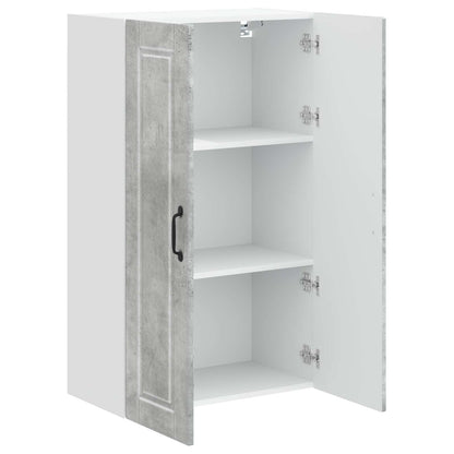 Wall Cabinet PORTO Concrete Grey 60 x 31 x 100 cm