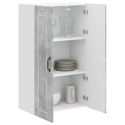 Wall Cabinet PORTO Concrete Grey 60 x 31 x 100 cm