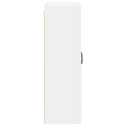 Wall Cabinet PORTO High Gloss White 60 x 31 x 100 cm