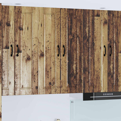 Wall Cabinet PORTO Old Wood 60 x 31 x 100 cm Engineered Wood