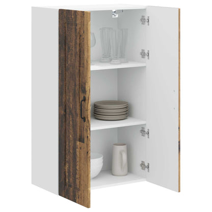 Wall Cabinet PORTO Old Wood 60 x 31 x 100 cm Engineered Wood