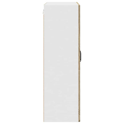 Wall Cabinet PORTO Sonoma Oak 80 x 31 x 100 cm Engineered Wood