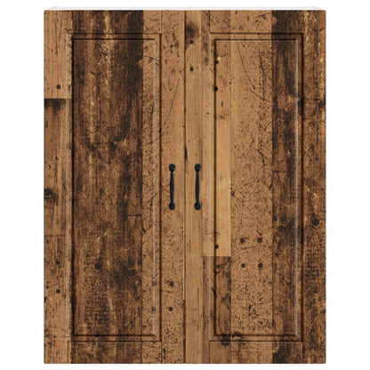 Wall Cabinet PORTO Old Wood 80 x 31 x 100 cm Engineered Wood