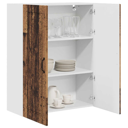 Wall Cabinet PORTO Old Wood 80 x 31 x 100 cm Engineered Wood