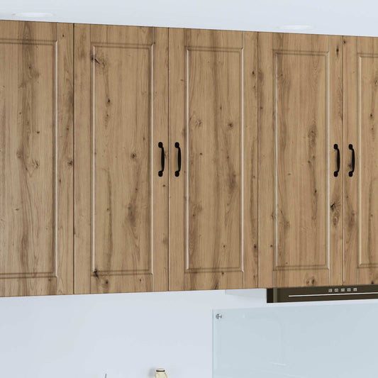 Wall Cabinet PORTO Artisan Oak 80 x 31 x 100 cm Engineered Wood