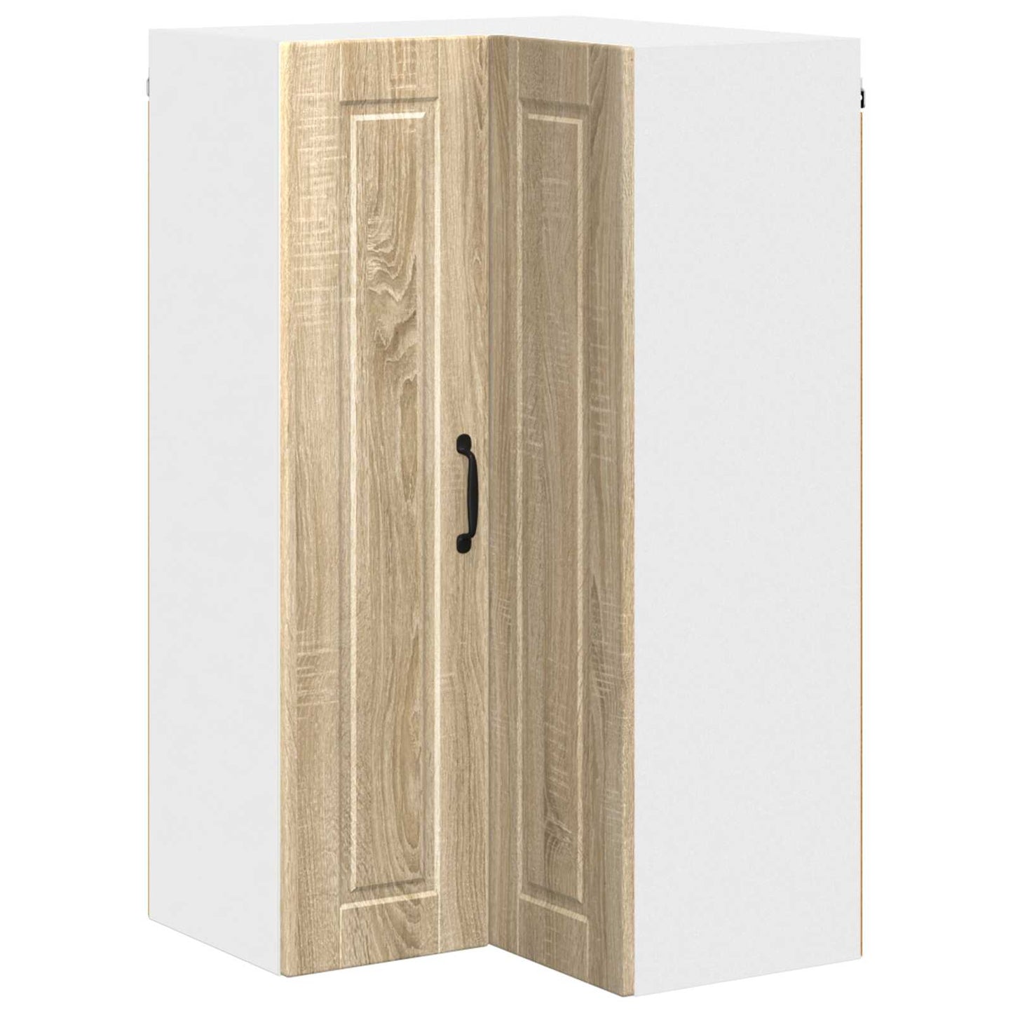 Wall Corner Cabinet PORTO Sonoma Oak 57 x 57 x 100 cm