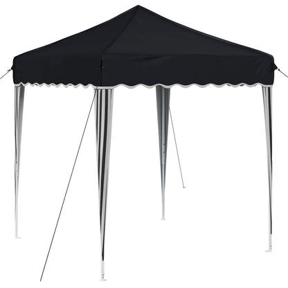 Pop-up Party Tent 195 x 195 x 245 cm Anthracite Oxford Fabric